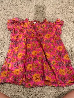 Pink India Block Print Blouse